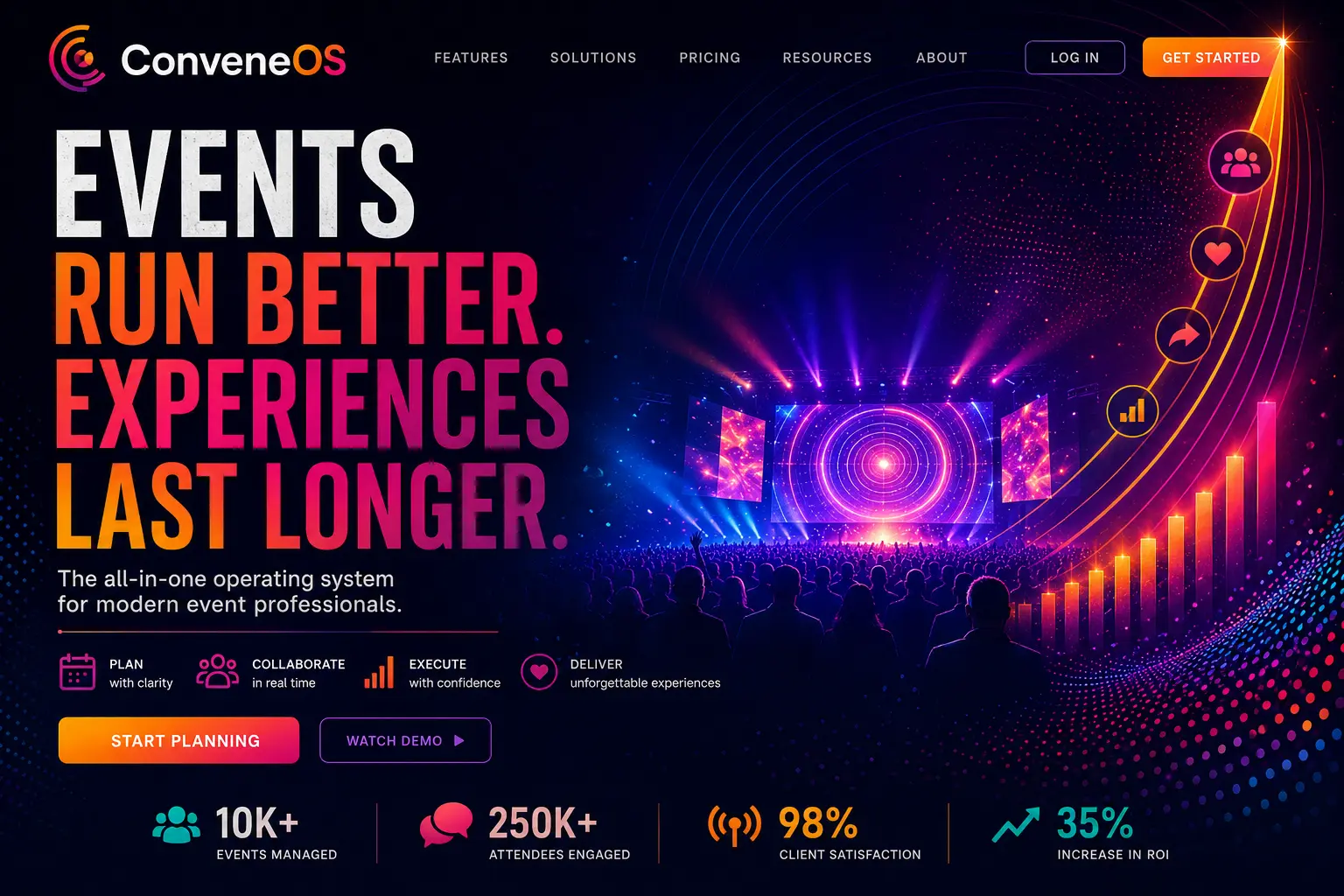 ConveneOS event operations platform visual